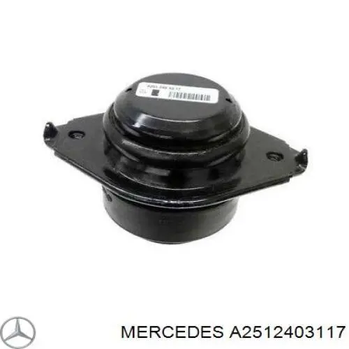 A2512403117 Mercedes Poduszka (podpora) silnika lewa/prawa