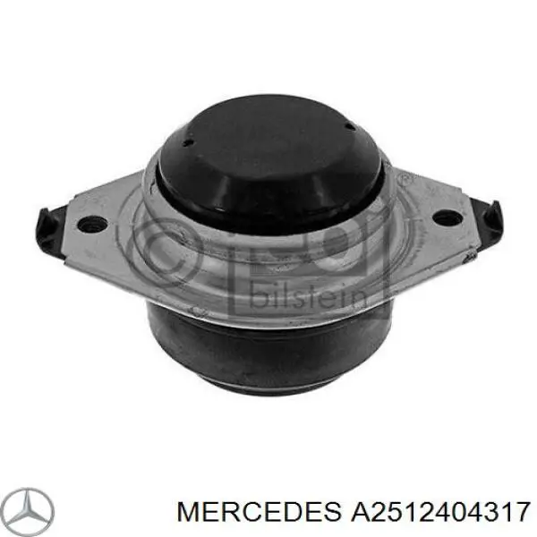 Poduszka (podpora) silnika lewa/prawa Mercedes A2512404317 cena, od 54,48 USD