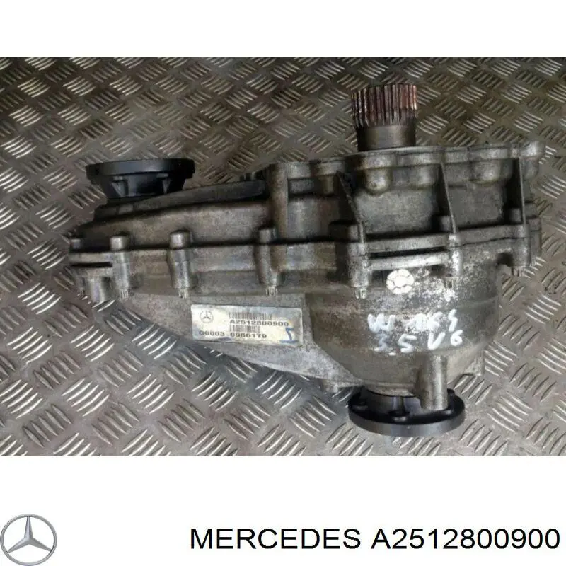 A2512800900 Mercedes skrzynia rozdzielcza