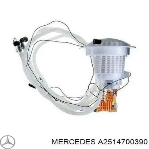 Filtr paliwa Mercedes A2514700390 cena, od 502,26 USD