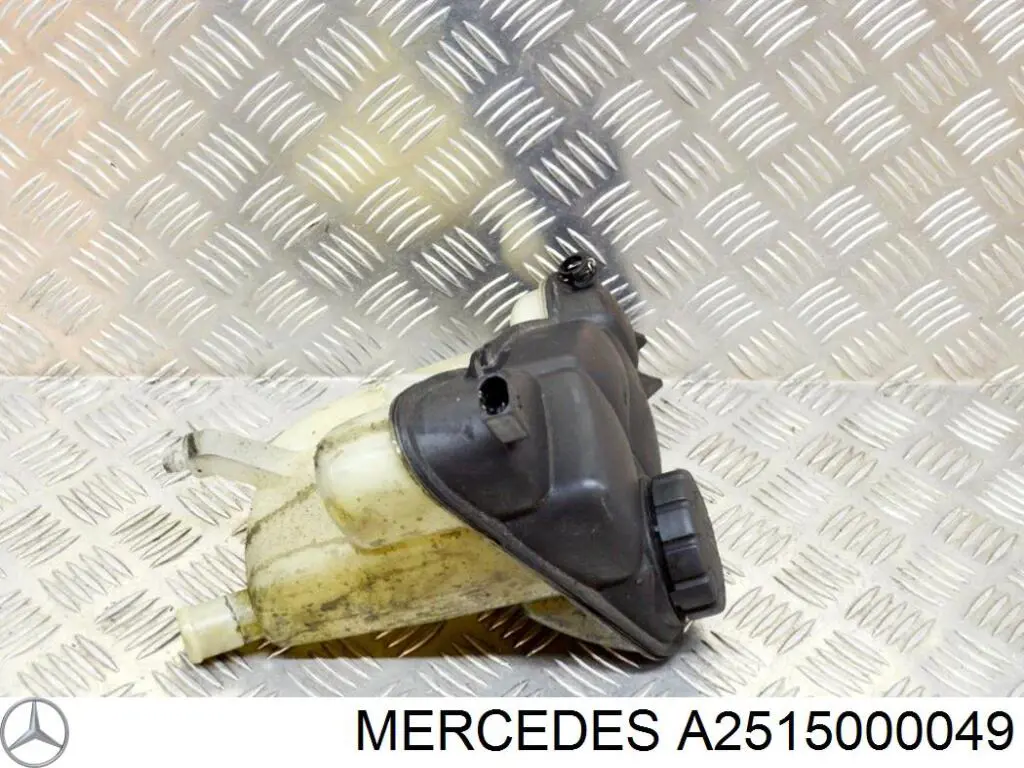 Do koszyka A2515000049 Mercedes Zbiorniczek wyrównawczy układu chłodzenia