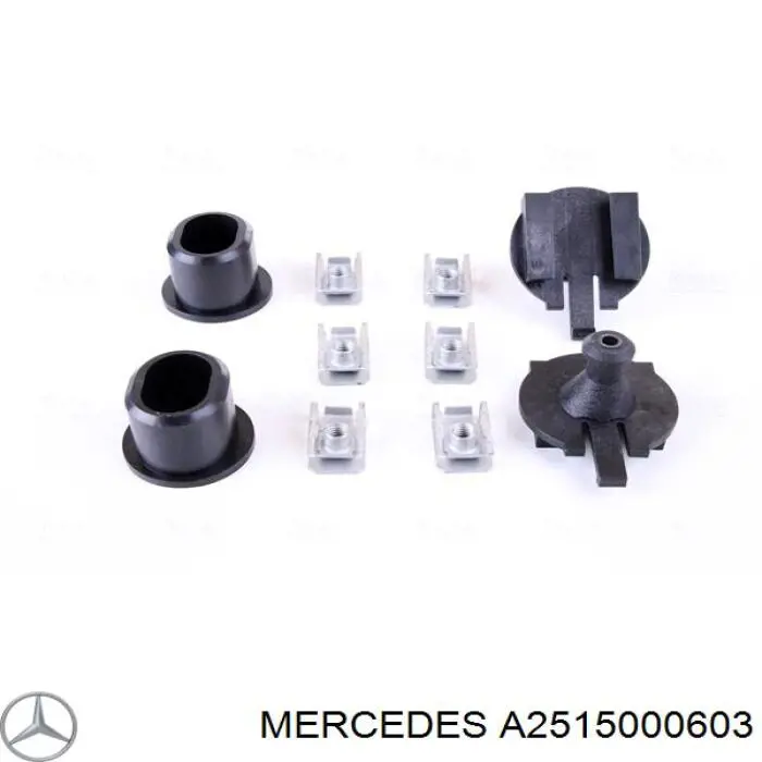 Chłodnica silnika Mercedes A2515000603 cena, od 256,59 USD