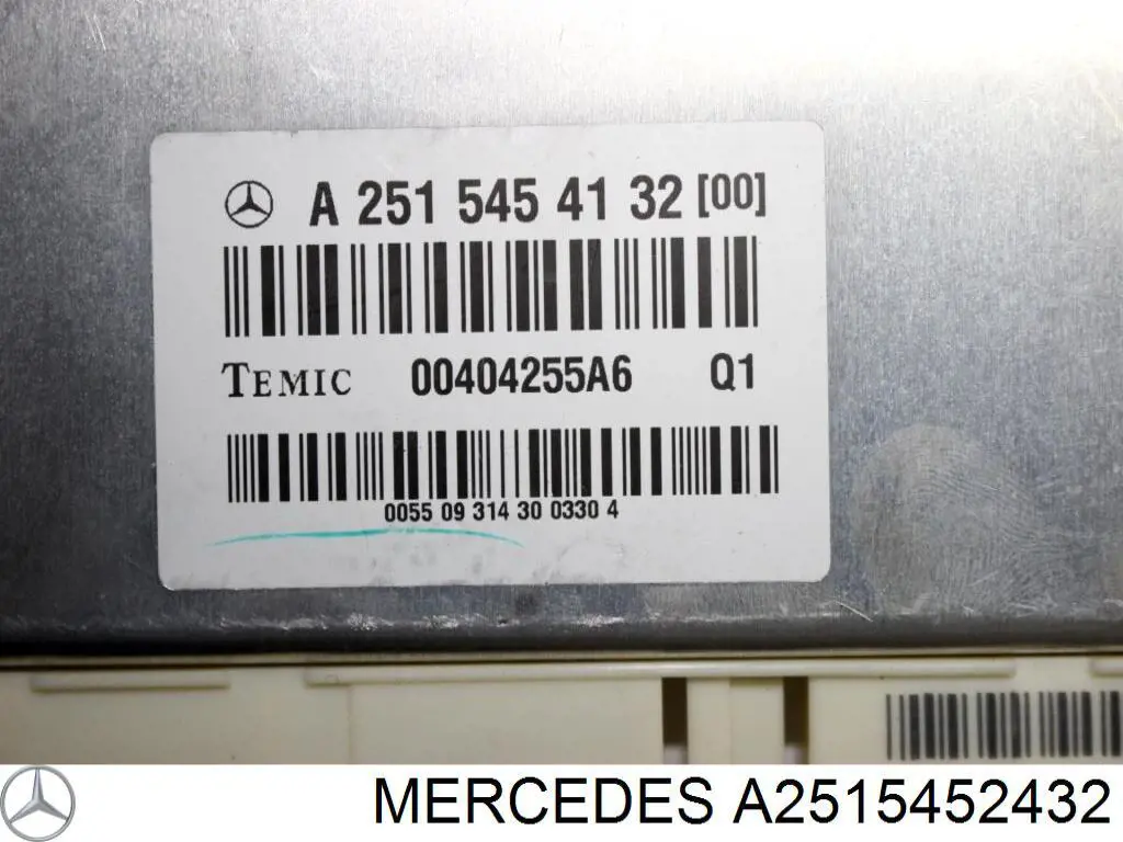 Sterownik zawieszenia pneumatycznego Mercedes A2515452432 cena, od 204,31 USD