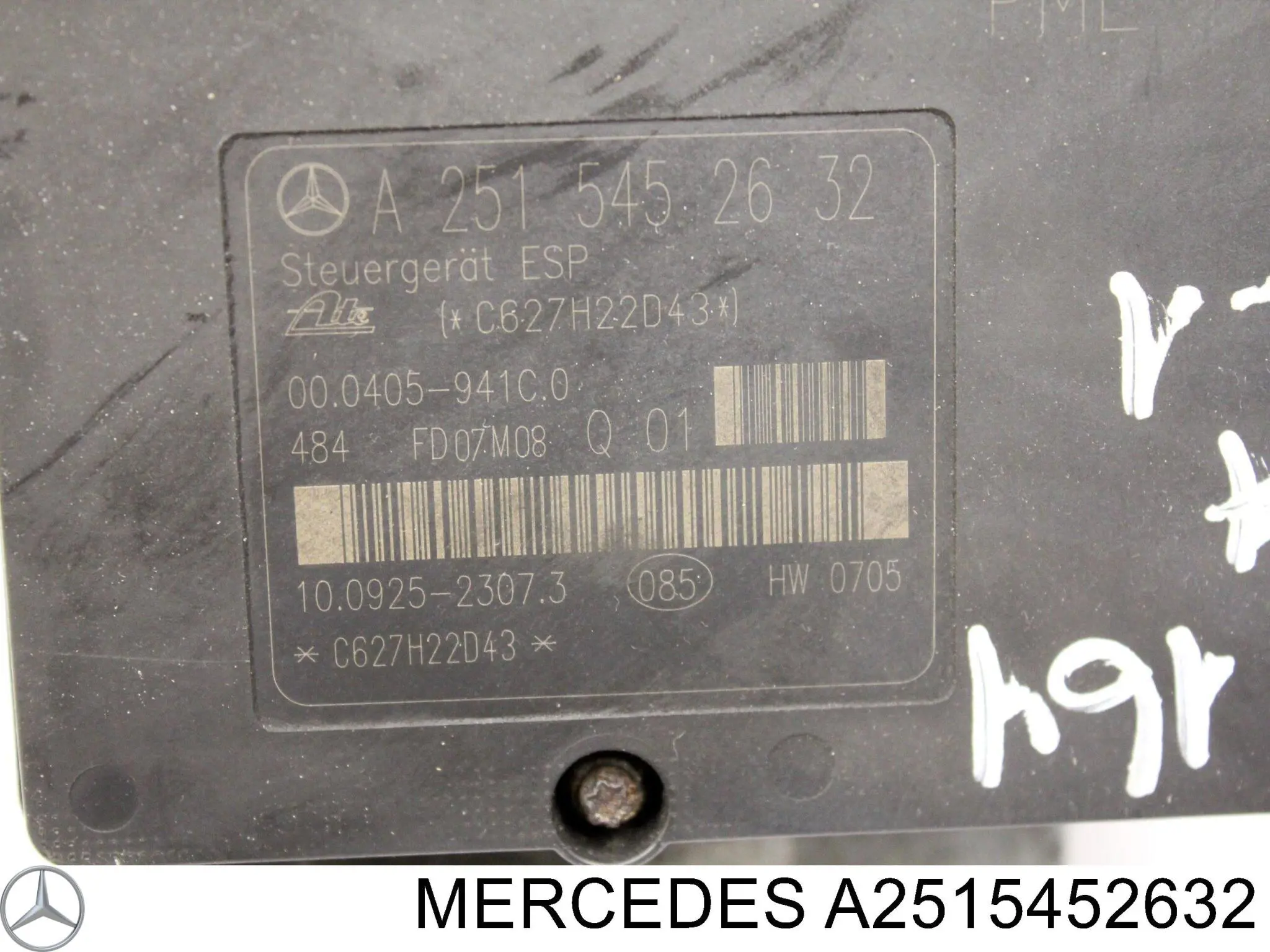 Do koszyka A2515452632 Mercedes Sterownik ABS  hydrauliczny