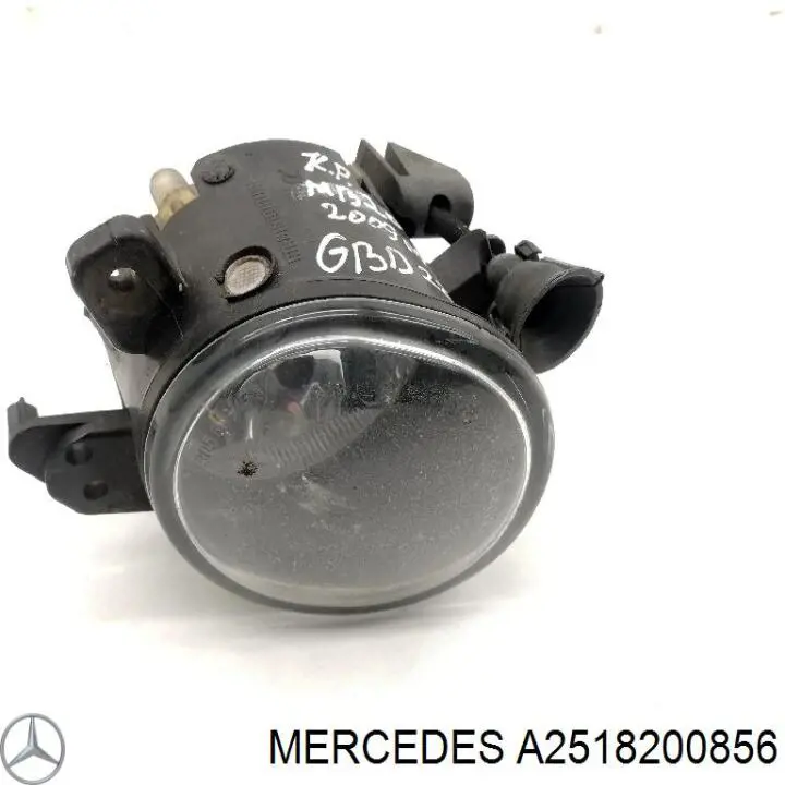 Do koszyka A2518200856 Mercedes Lampa przeciwmgielna prawa