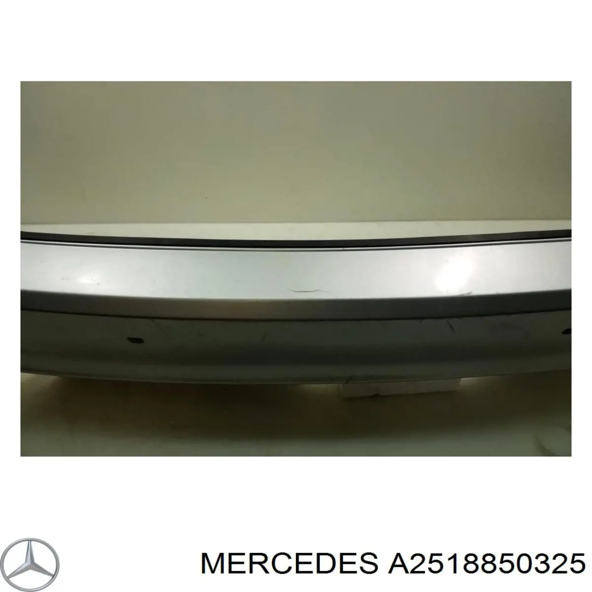 Zderzak tylny Mercedes A2518850325 cena, od 299,65 USD