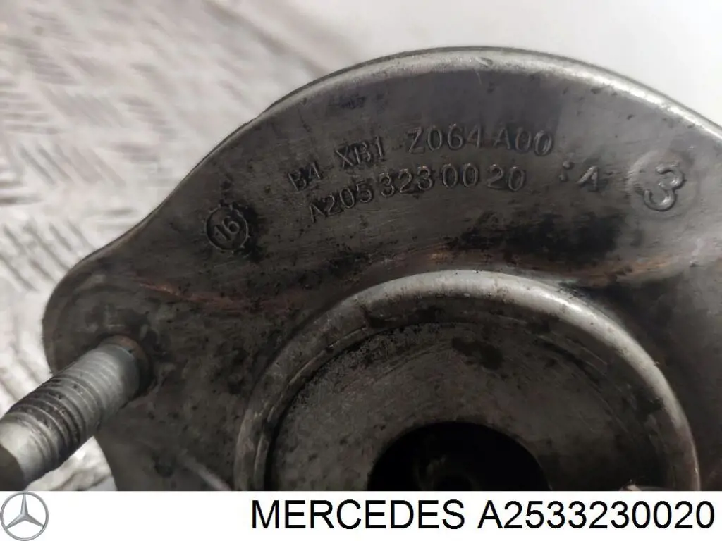 A2533230020 Mercedes poduszka amortyzatora przedniego