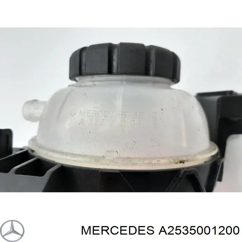 Do koszyka A2535001200 Mercedes Zbiorniczek chłodnicy