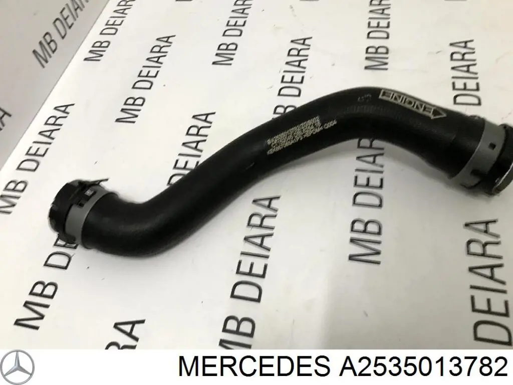 A2535013782 Mercedes Przewód (króciec) chłodnicy górny