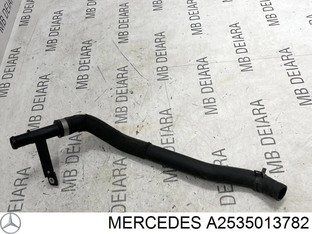 Przewód (króciec) chłodnicy górny Mercedes A2535013782 cena, od 21,91 USD