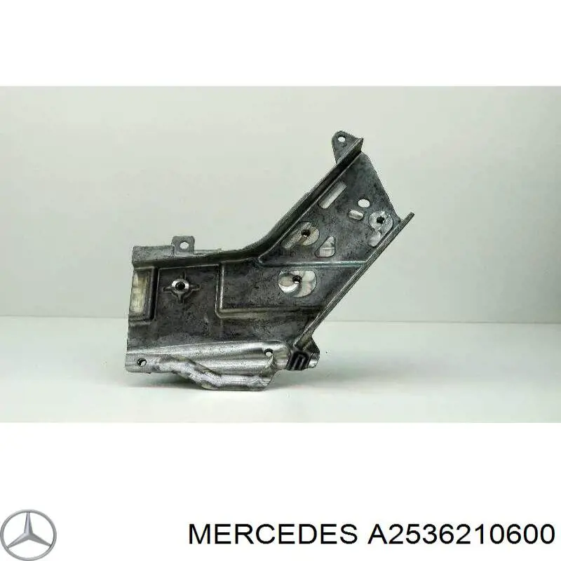 Do koszyka A2536210600 Mercedes Uchwyt przedniej osłony prawej