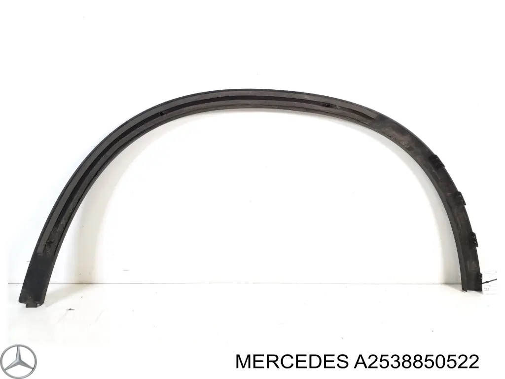 Do koszyka A2538850522 Mercedes Poszerzenie (nakładka) reperaturki błotnika przedniego prawy