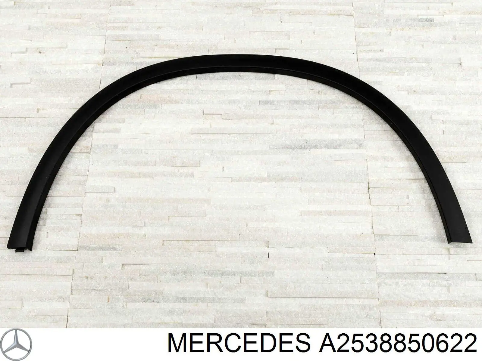 Do koszyka A2538850622 Mercedes Poszerzenie (nakładka) reperaturki błotnika przedniego prawy