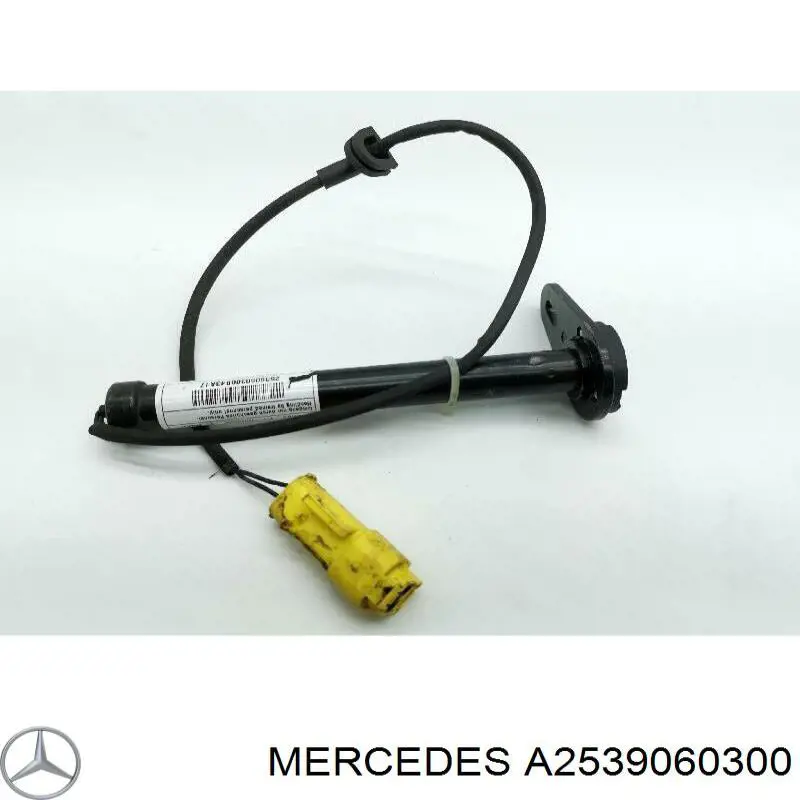 A2539060300 Mercedes Kratka zderzaka przedniego środkowa