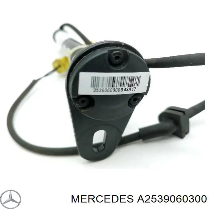 Do koszyka A2539060300 Mercedes Kratka zderzaka przedniego środkowa