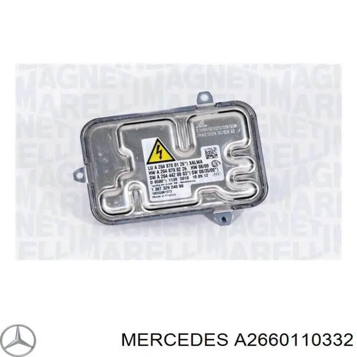 A2660110332 Mercedes Uszczelniacz wału korbowego silnika tylny