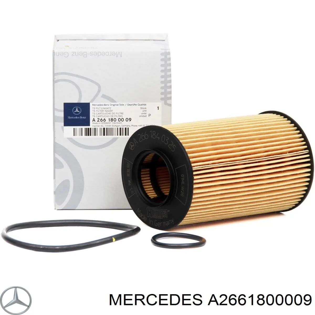 A2661800009 Mercedes Filtr oleju