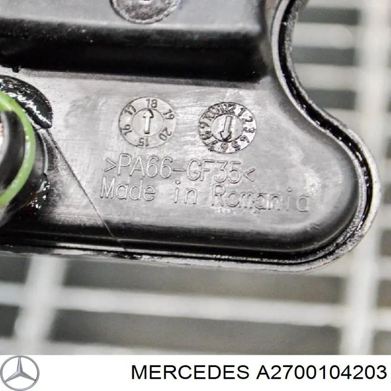 Separator oleju układu wentylacji kadłuda (bloku silnika) Mercedes A2700104203 cena, od 63,15 USD