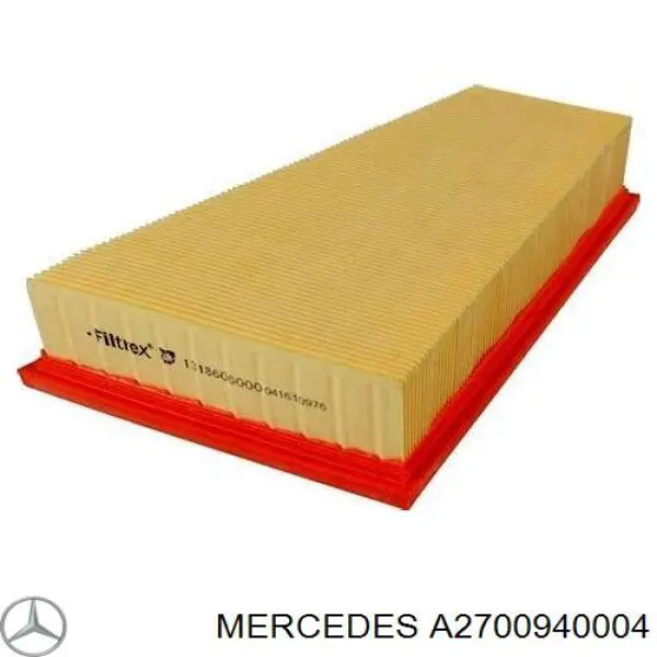 Do koszyka A2700940004 Mercedes Filtr powietrza