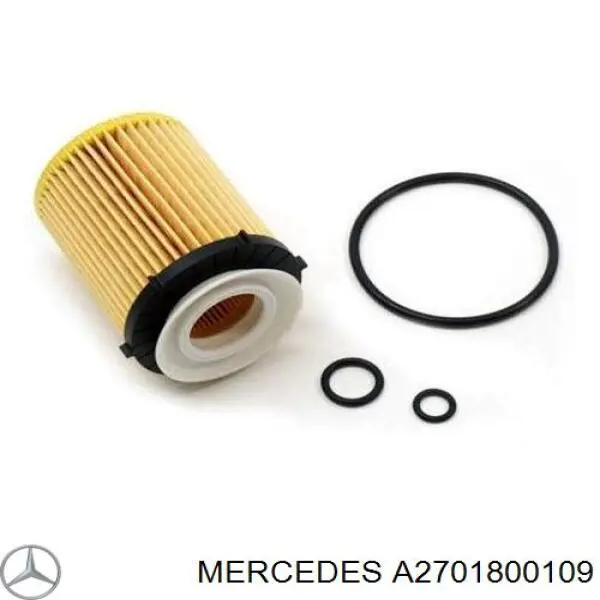 A2701800109 Mercedes filtr oleju