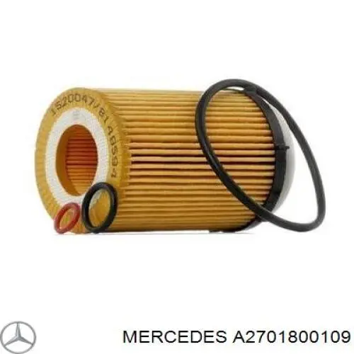 A2701800109 Mercedes Filtr oleju
