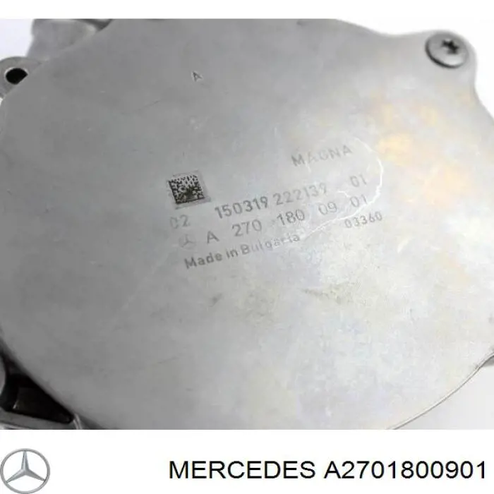 Pompa podciśnienia Mercedes A2701800901 cena, od 132,12 USD