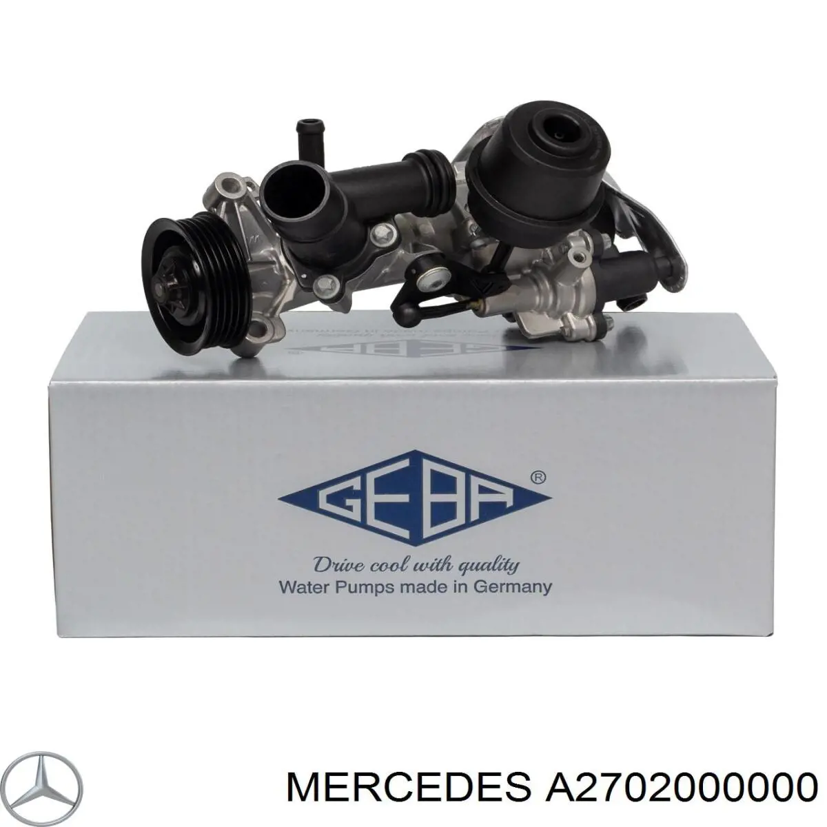Pompa chłodząca wodna Mercedes 2702000800 cena, od 219,00 USD