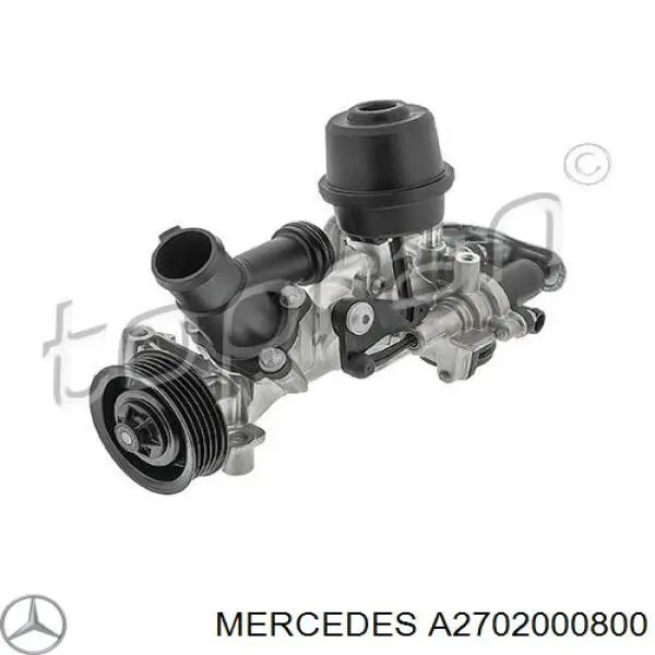 Pompa chłodząca wodna Mercedes A2702000800 cena, od 254,20 USD