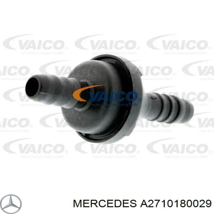 Do koszyka A2710180029 Mercedes Zawór PCV odpowietrzający silnik