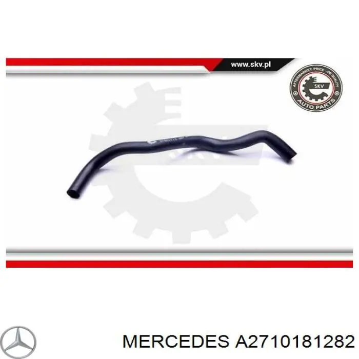 Króciec wentylacji kadłuba (separatora oleju) Mercedes A2710181282 cena, od 10,72 USD