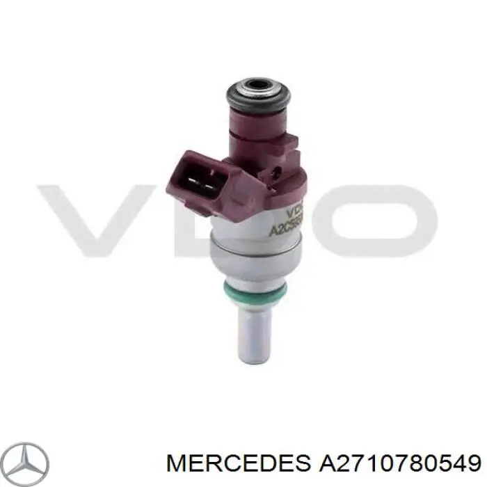 Wtryskiwacz paliwa Mercedes A2710780549 cena, od 50,54 USD
