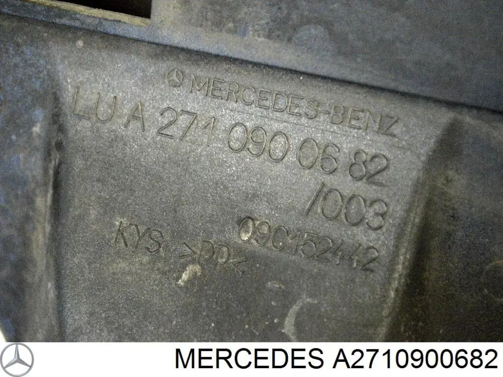 Króciec powietrza, wlot filtra powietrznego Mercedes A2710900682 cena, od 16,91 USD