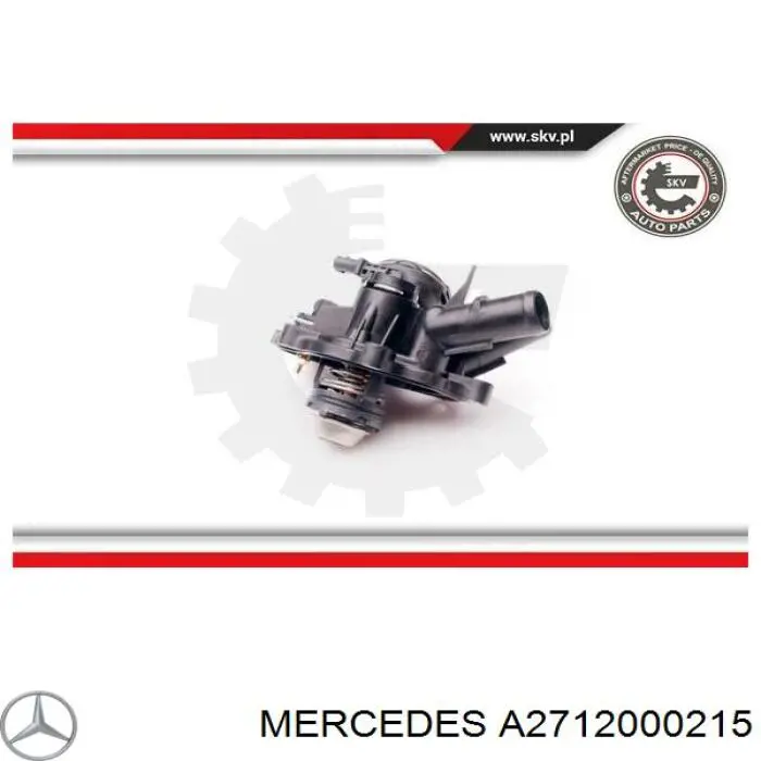 Termostat Mercedes A2712000215 cena, od 75,30 USD