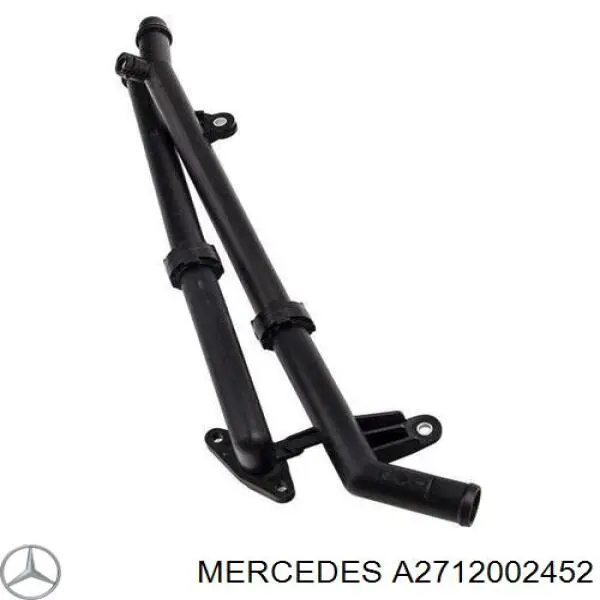 Przewód (króciec) układu chłodzenia Mercedes A2712002452 cena, od 36,25 USD