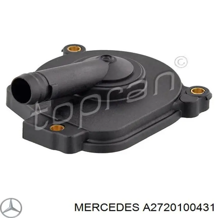 A2720100431 Mercedes Pokrywa separatora oleju