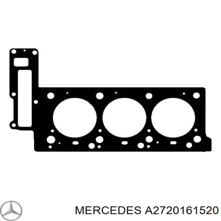 A2720161520 Mercedes uszczelka głowicy cylindrów lewa