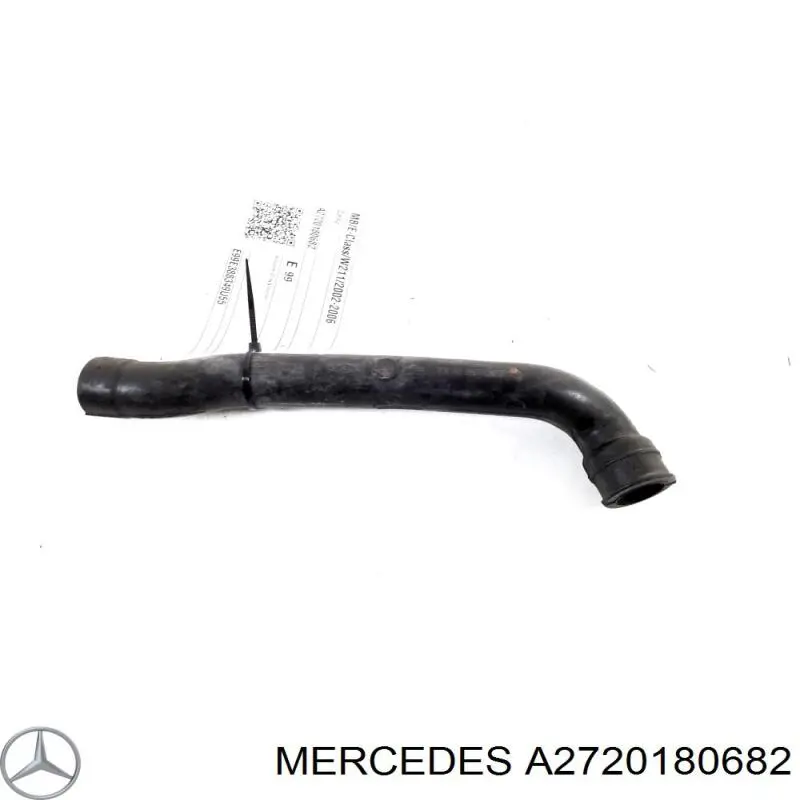 Wlot powietrza do filtra powietrza Mercedes A2720180682 cena, od 16,62 USD