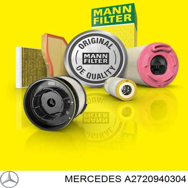 Do koszyka A2720940304 Mercedes Filtr powietrza
