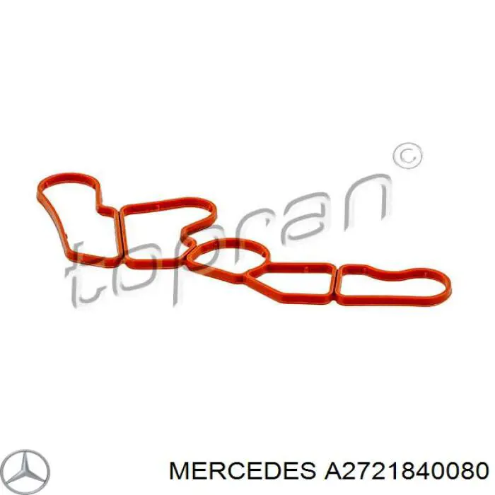 A2721840080 Mercedes Uszczelka adaptera filtra oleju