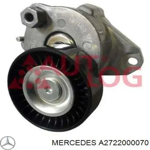 Napinacz paska napędowego Mercedes A2722000070 cena, od 31,81 USD