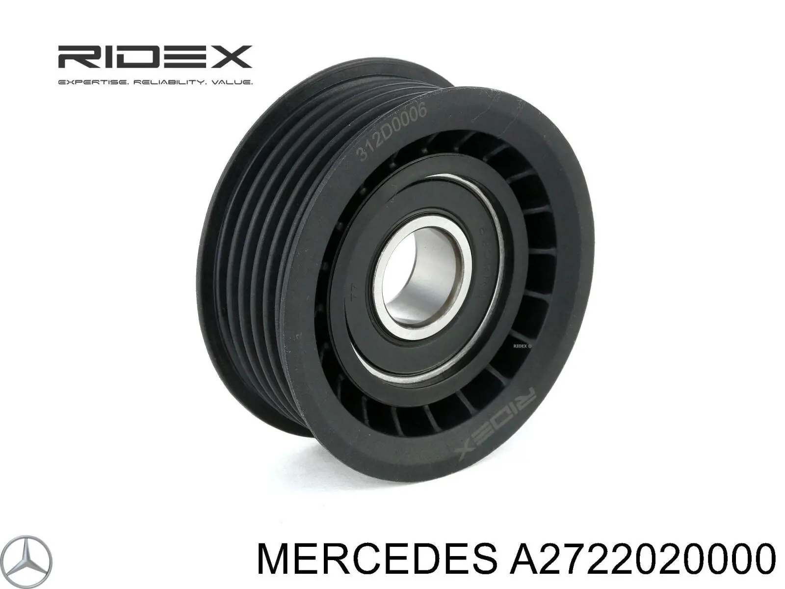 Rolka prowadząca, kierunkowa paska napędowego Mercedes A2722020000 cena, od 16,51 USD
