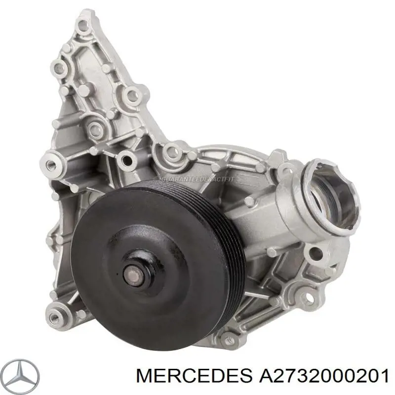 Do koszyka A2732000201 Mercedes Pompa chłodząca wodna