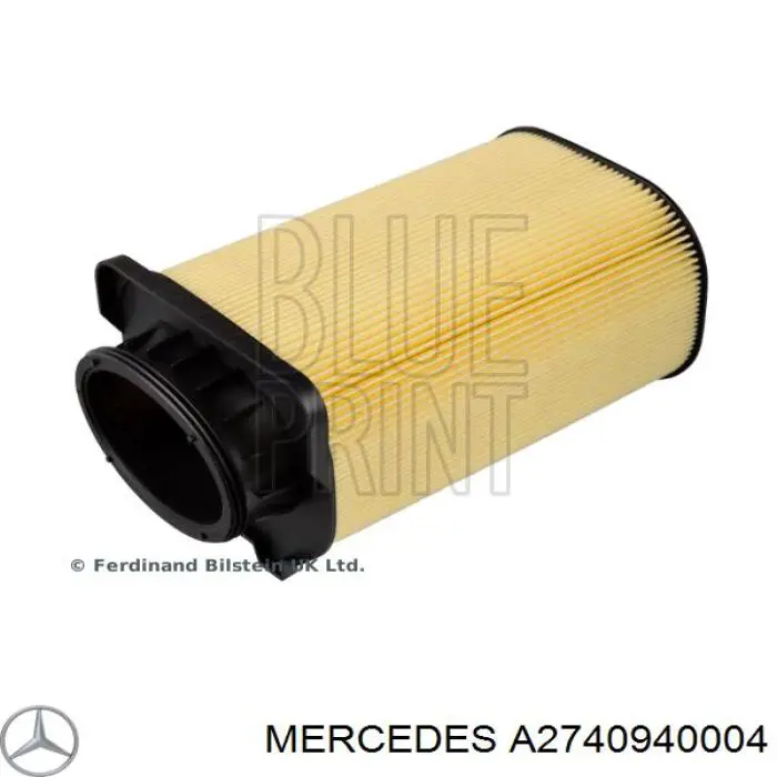 Filtr powietrza Mercedes A2740940004 cena, od 24,51 USD