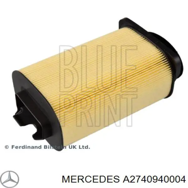 Do koszyka A2740940004 Mercedes Filtr powietrza