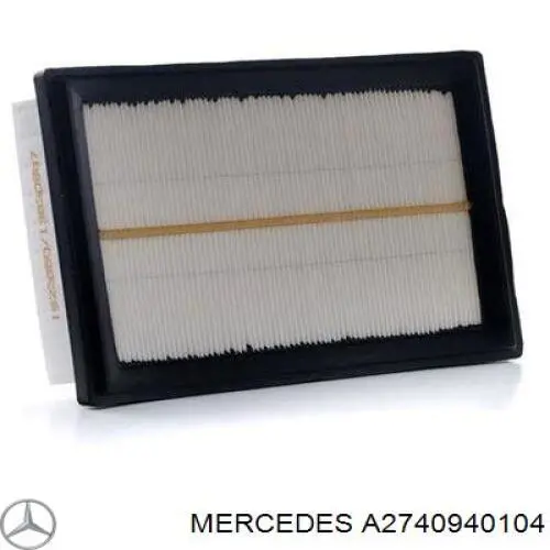 Filtr powietrza Mercedes A2740940104 cena, od 13,43 USD