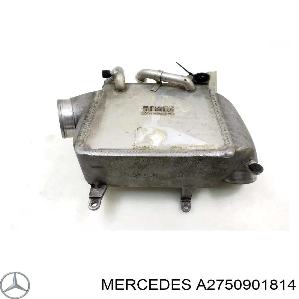 Chłodnica intercoolera do Mercedes S  C216