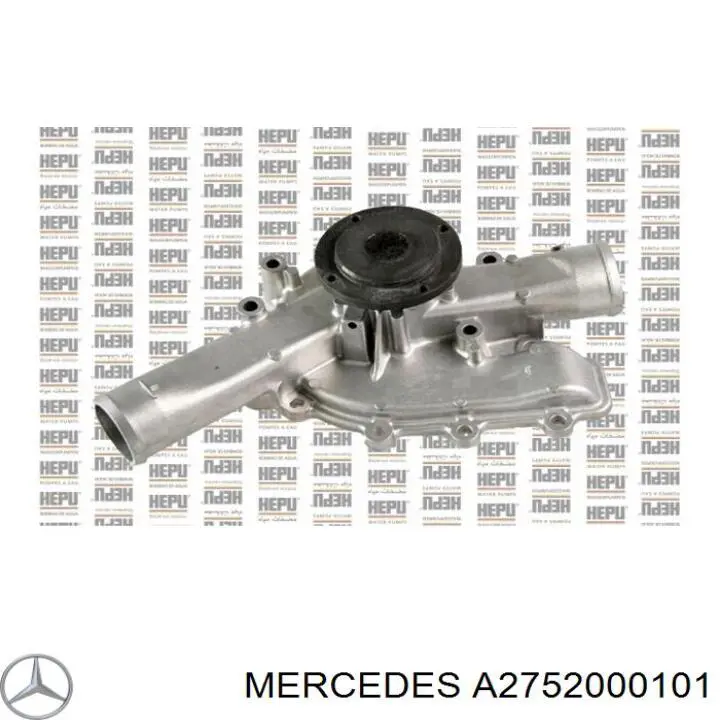 A2752000101 Mercedes Pompa chłodząca wodna