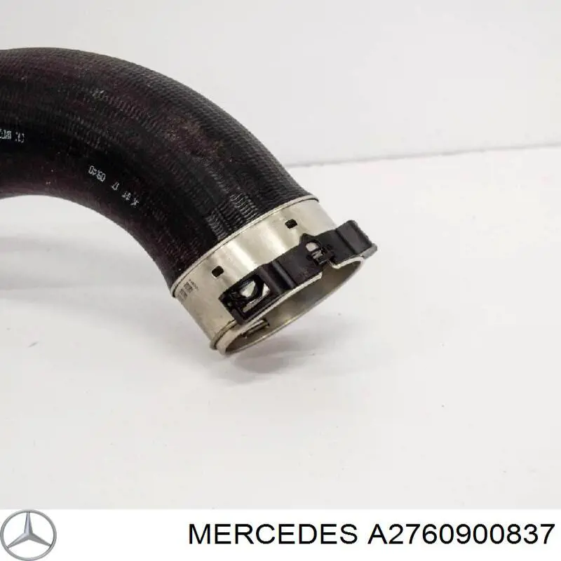 Przewód (króciec) intercoolera Mercedes A2760900837 cena, od 84,63 USD
