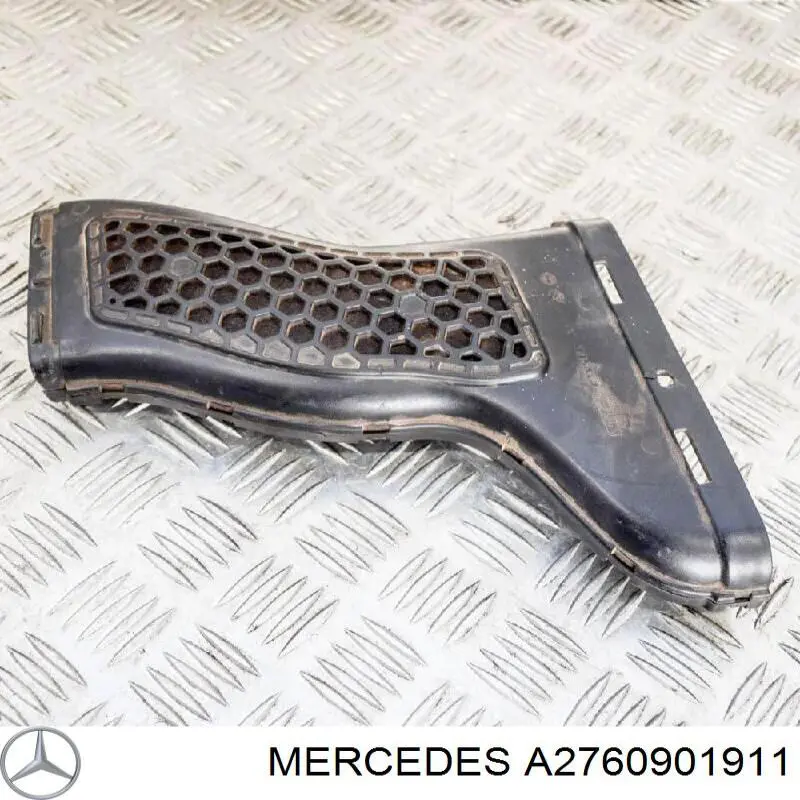 Wlot powietrza do filtra powietrza Mercedes A2760901911 cena, od 89,08 USD