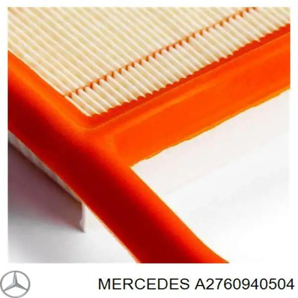 A2760940504 Mercedes Filtr powietrza